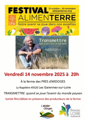 soirée Festival Alimenterre : film/débat à la ferme des prés d’ardoise